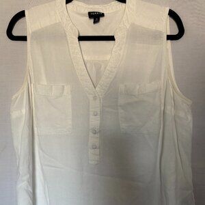 Harper Linen Pullover Tank